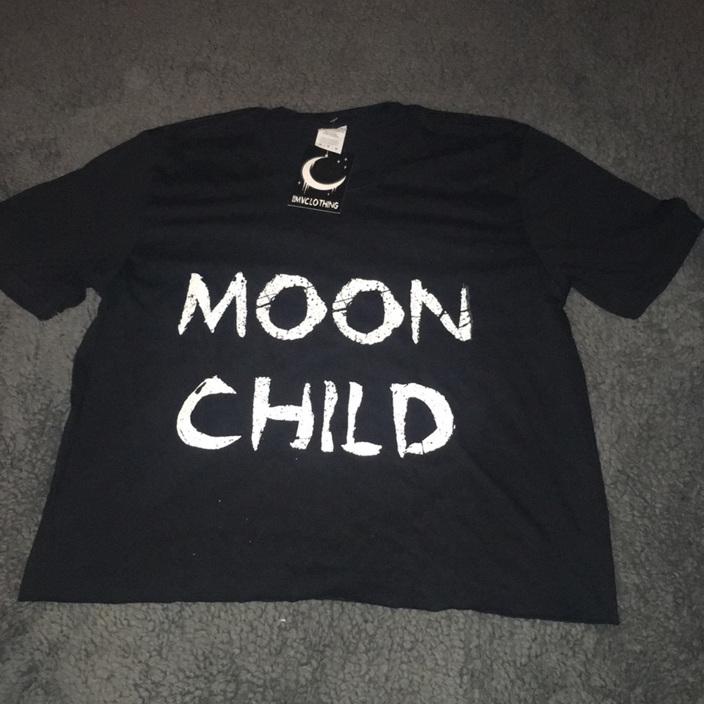 Moon child crop top